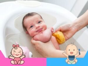 Primer baño recién nacido